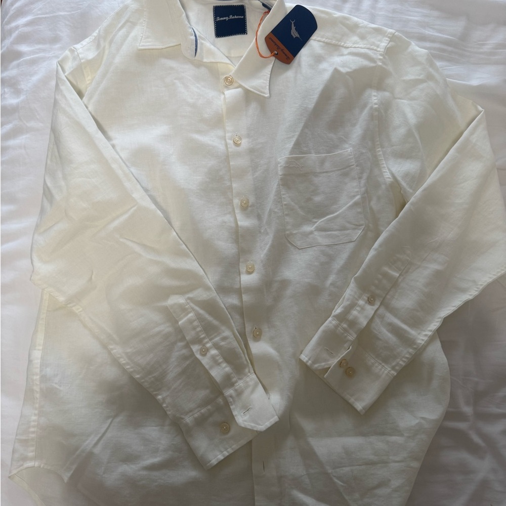 Tommy Bahama Men's White Shirt NWT